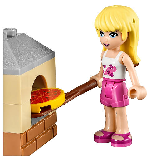 Cho bé rèn luyện sự khéo léo với mô hình Lego Friends 41092 - Cửa Hàng Bánh Pizza Của Stephanie