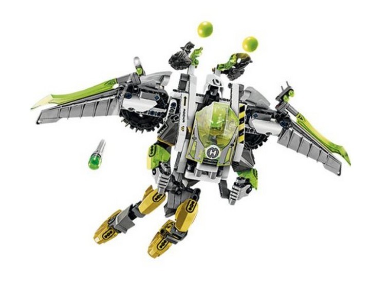 Các chi tiết có trong bộ Lego Hero Factory 44014 - Jet Rocka