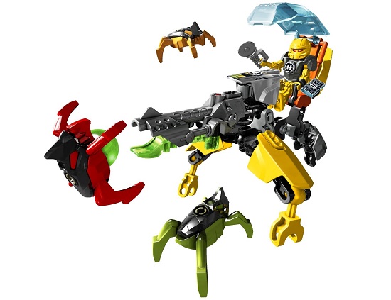 Ảnh chi tiết bộ xếp hình Lego Hero Factory 44015 - Cỗ Máy Chiến Đấu EVO