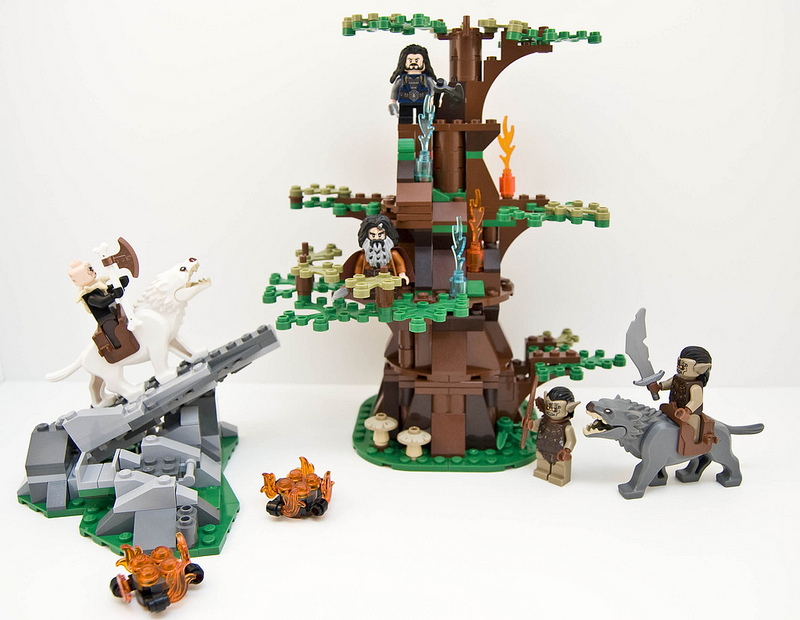 Bộ đồ chơi Lego Hobbit 79002 - Cuộc tấn công của Wargs dành cho bé từ 8 đến 14 tuổi