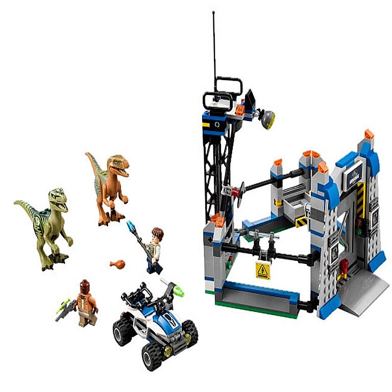 Bộ xếp hình Lego Jurassic World 75920 - Khủng Long Raptor Trốn Thoát sáng tạo