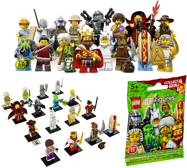 Trọn bộ sản phẩm Lego Minifigures 71008 - Nhân vật LEGO số 13