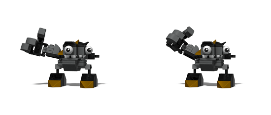 Các chi tiết chính của bộ đồ chơi 41503 - Sinh Vật Krader