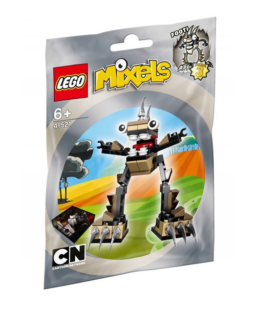bộ đồ chơi Lego Mixels 41521 - Sinh Vật FOOTI