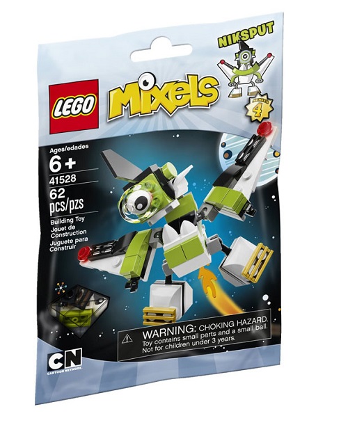 Vỏ sản phẩm Lego Mixels 41528 - Sinh Vật Niksput