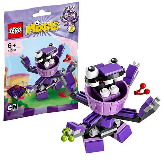 Lego Mixels 41552 - Sinh Vật Berp - các chi tiết chính