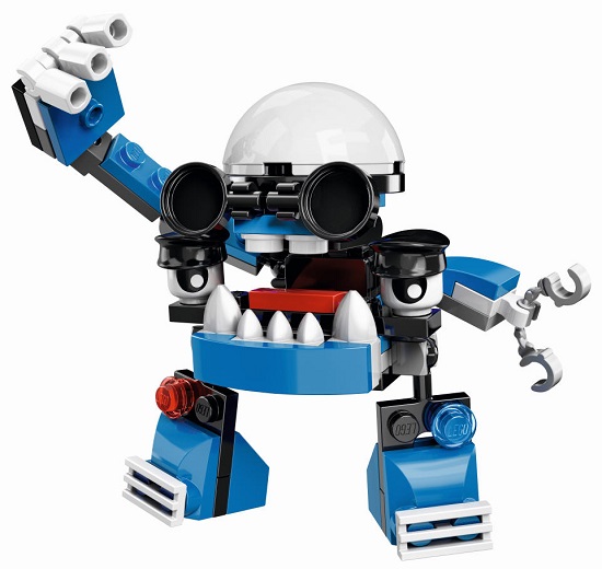 Lego Mixels 41554 - Cảnh Sát Kuffs với các mảnh ghép