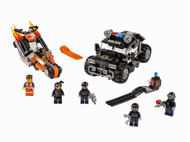 Bộ xếp hình Lego Movie 70808 - Rượt Đuổi Nghẹt Thở với nội dung thú vị hấp dẫn các bé