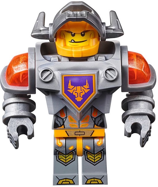 Nhân vật xuất hiện trong bộ Lego Nexo Knights 70317 - Pháo Đài Hiệp Sĩ