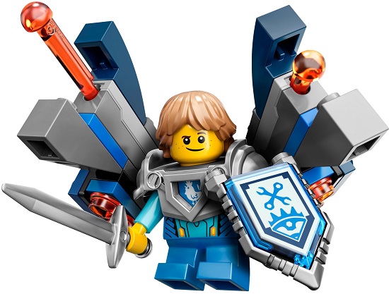 Lego Nexo Knights 70333 - Hiệp Sĩ Tập Sự Robin các chi tiết có trong bộ xếp hình