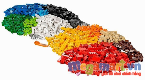 Đồ chơi Lego hiện tại được sản xuất bằng nhựa ABS chứng nhận an toàn với sức khỏe trẻ nhỏ