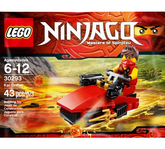 Hình ảnh vỏ túi đựng Lego Ninjago 30293 - Canô Của Kai