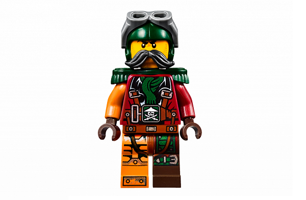 Nhân vật trong bộ Lego Ninjago 70601 - Phi Cơ Chiến Đấu Cá Mập