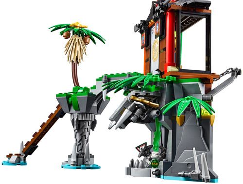 Bộ Lego Ninjago 70604 - Đảo Nhện Độc với nhiều mô hình độc đáo