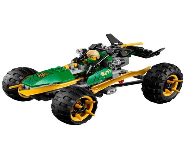 Chiếc xe địa hình trong bộ Lego Ninjago 70755 - Biệt Đội Rừng