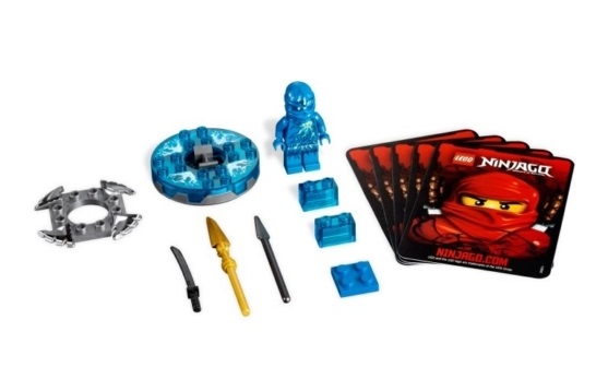 Các mảnh ghép có trong bộ Lego Ninjago 9570 - NRG Jay