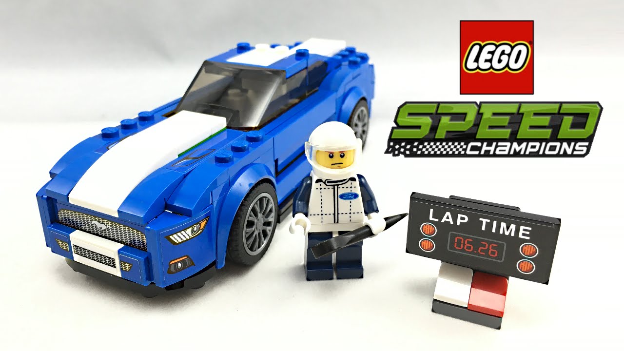 Bộ xếp hình Lego Speed Champions 75871 - Xe Đua Ford Mustang Gt cho bé cùng tham gia cuộc đua đầy hấp dẫn