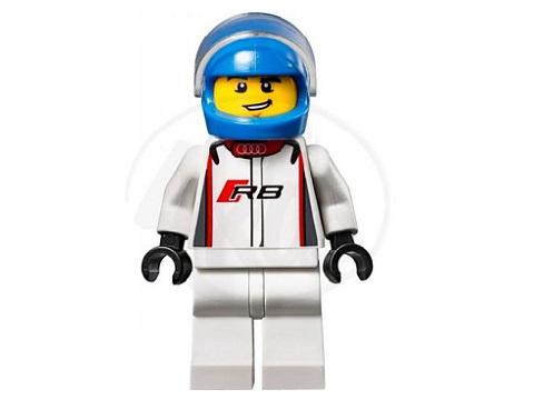 Bộ xếp hình Xe Đua Audi R8 LMS Ultra 75873 có mảnh ghép đảm bảo an toàn