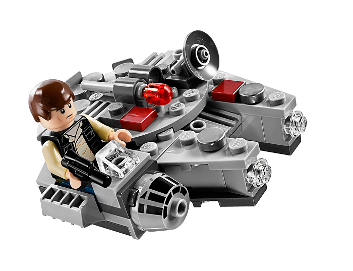 Bộ xếp hình Lego Star Wars 75030 - Phi Thuyền Mellennium Falcon với mô hình sinh động, thú vị