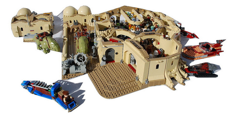 Bộ xếp hình Lego Star Wars 75052 - Quán Bar Mos Eisley