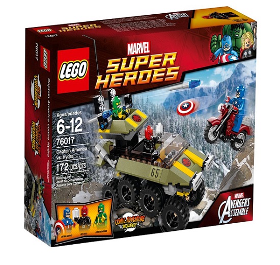 Vỏ hộp sản phẩm Lego Super Heroes