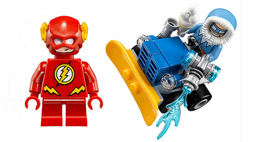 Các nhân vật trong bộ xếp hình Lego Super Heroes 76063 - Tia Chớp Đại Chiến Đội Trưởng Cold