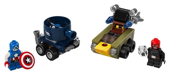 Các chi tiết có trong bộ xếp hình Lego Super Heroes 76065 - Đội Trưởng Mỹ Đại Chiến Red Skull