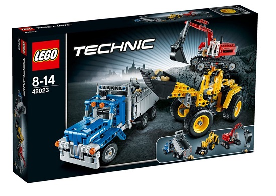 Vỏ sản phẩm Lego Technic 42023 - Biệt Đội Công Trường