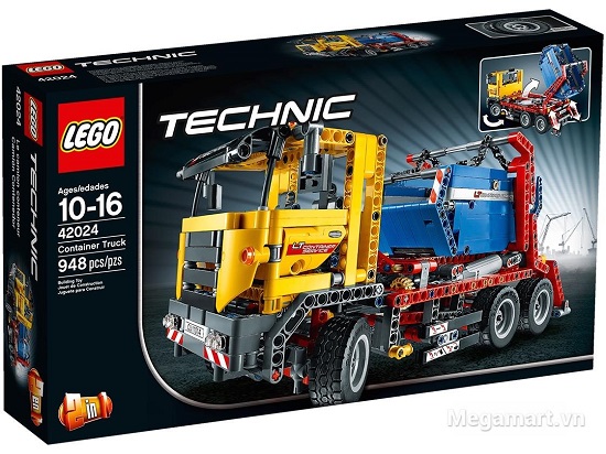 Vỏ hộp bộ sản phẩm Lego Technic 42024