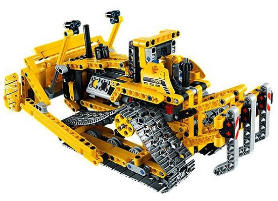 Hình ảnh chiếc xe trong bộ Lego Technic 42028 - Trench Digger