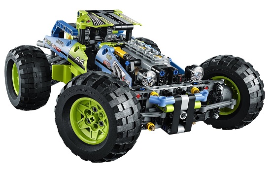 Lego Technic 42037 - Xe Thể Thao Địa Hình với những góc nhìn khác nhau