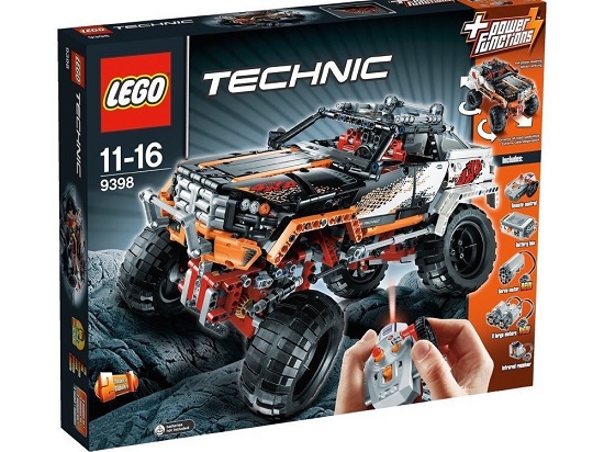 Vỏ hộp sản phẩm Lego Technic 9398 - Siêu Xe Địa Hình