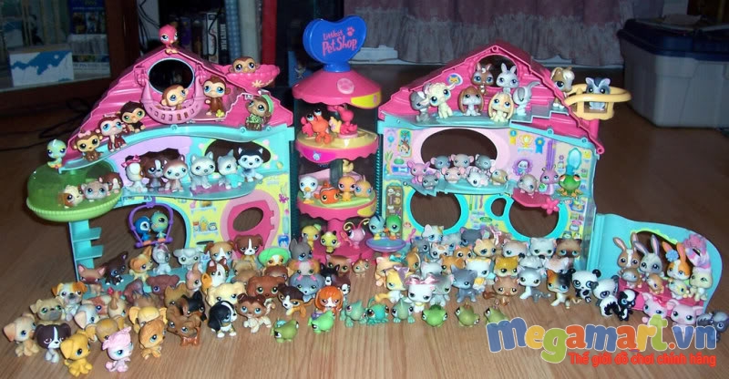 Các bẽ hãy sưu tập những mô hình Littlest Pet Shop rất đáng yêu này để chơi thật vui nhé