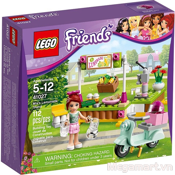 Bộ đồ chơi Lego Friends Cửa Hàng Bánh Pizza Của Stephanie dành cho bé 5-12 tuổi