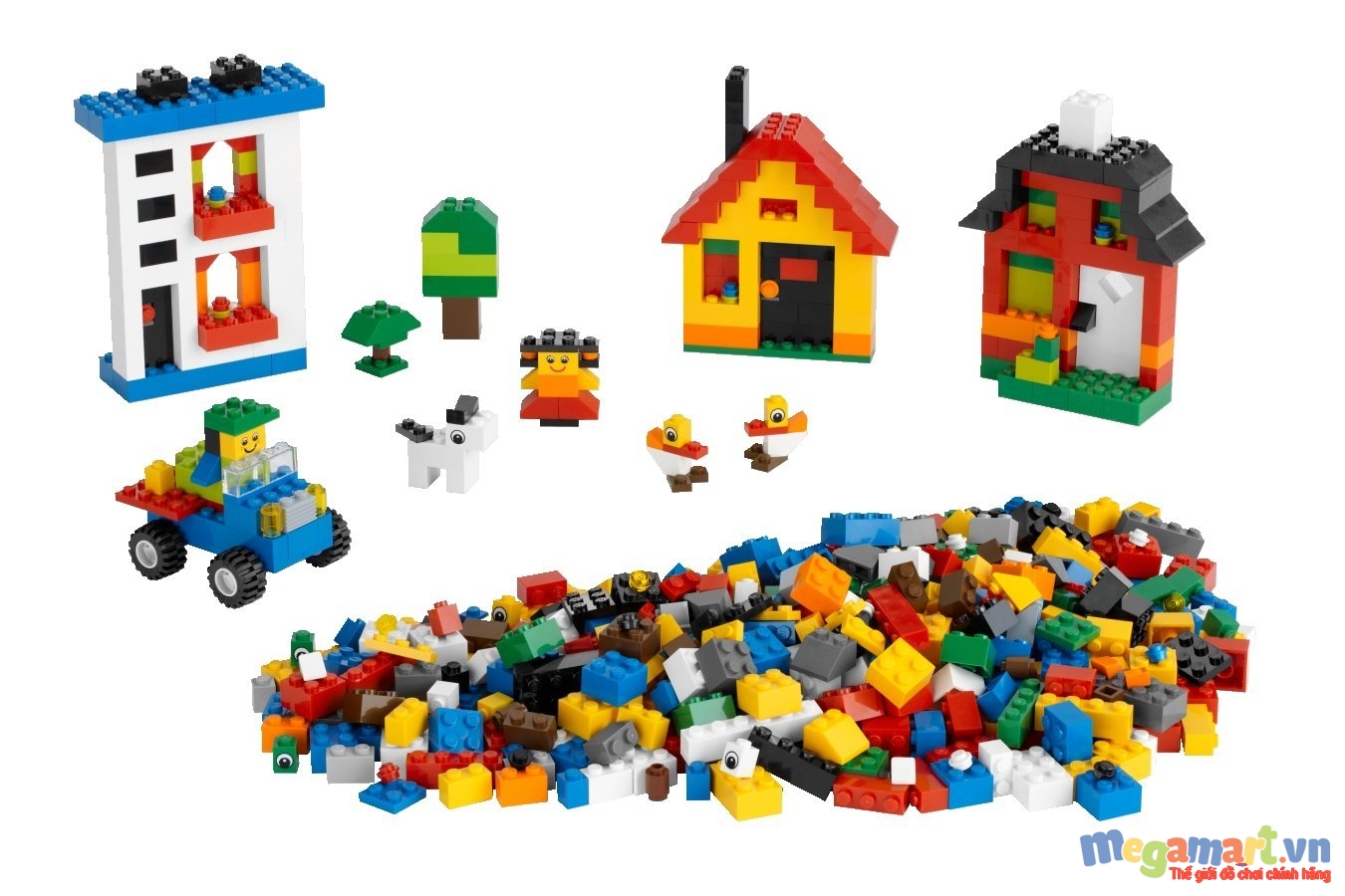 Lego giúp bé tăng khả năng sáng tạo cũng như khả năng tư duy của mình