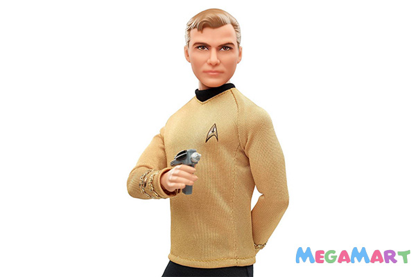 Mattel cho ra mắt dòng Barbie mới Kirk, Spock và Uhura