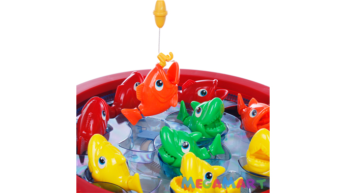 Những bộ đồ chơi câu cá chạy pin bằng nhựa thường được các bé đặc biệt yêu thích