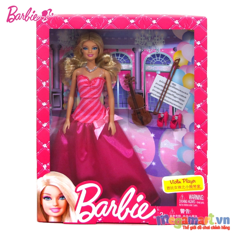 Có rất nhiều nhân vật búp bê Barbie cho các bé lựa chọn
