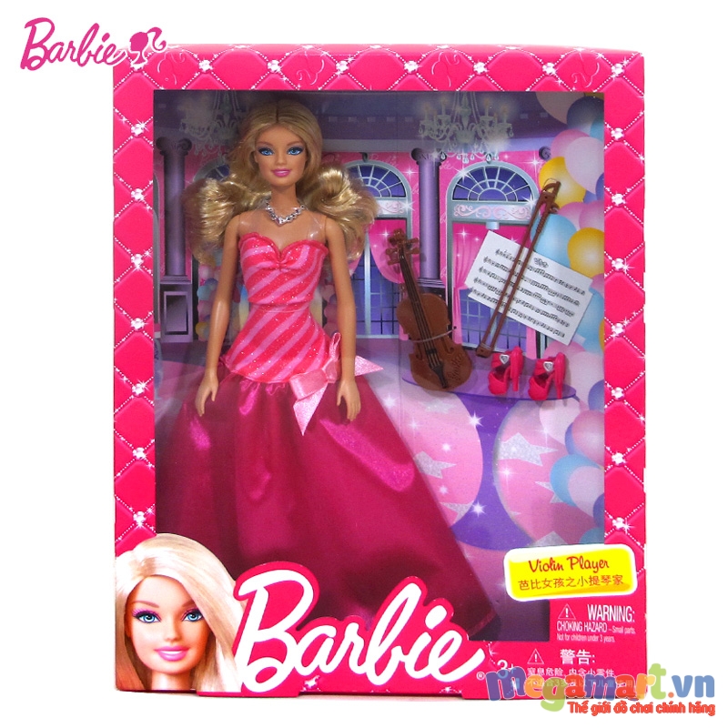 Có rất nhiều nhân vật búp bê Barbie cho các bé lựa chọn