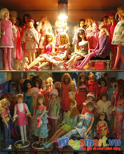 Rất nhiều người có thú vui sưu tập búp bê Barbie
