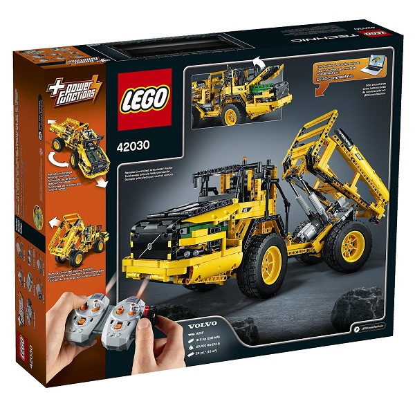 Lego Technic 42030 – Xe điều khiển từ xa VOLVO L350F