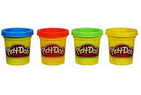 Chi tiết bộ Play-Doh 23241 - Bột nặn 4 màu mini