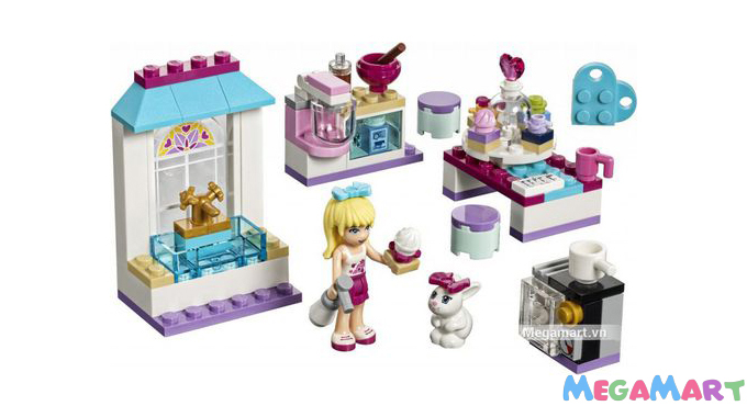 Quà sinh nhật cho bé trai, bé gái 5 tuổi đến 10 tuổi - Lego Friends kết hợp chủ đề nhà bếp hấp dẫn tuyệt vời dành cho bé gái