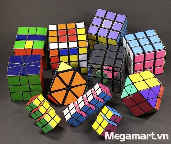  Có rất nhiều loại đồ chơi Rubik đa dạng
