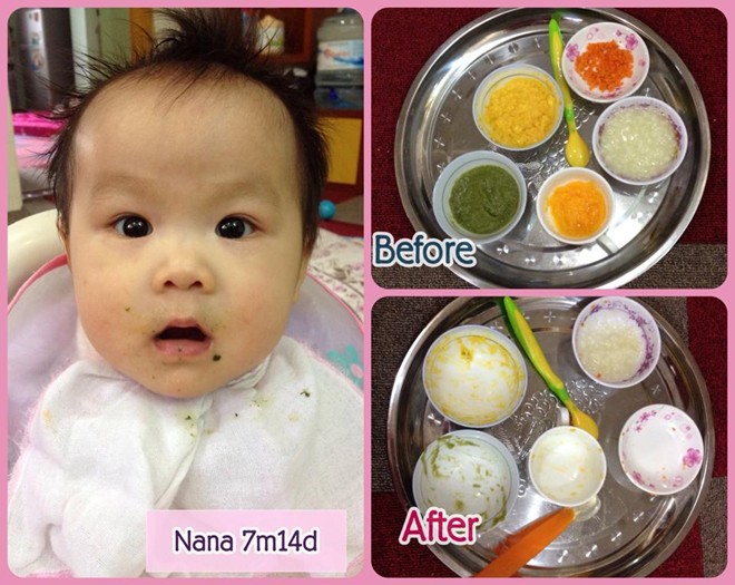 Bé ở Nhật được tập ăn thô từ 7 tháng tuổi còn trẻ Việt Nam đến hơn 2 tuổi