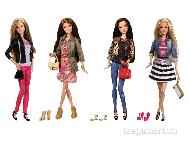 Megamart đón tuổi mới - mừng giao diện mới - Búp bê barbie style