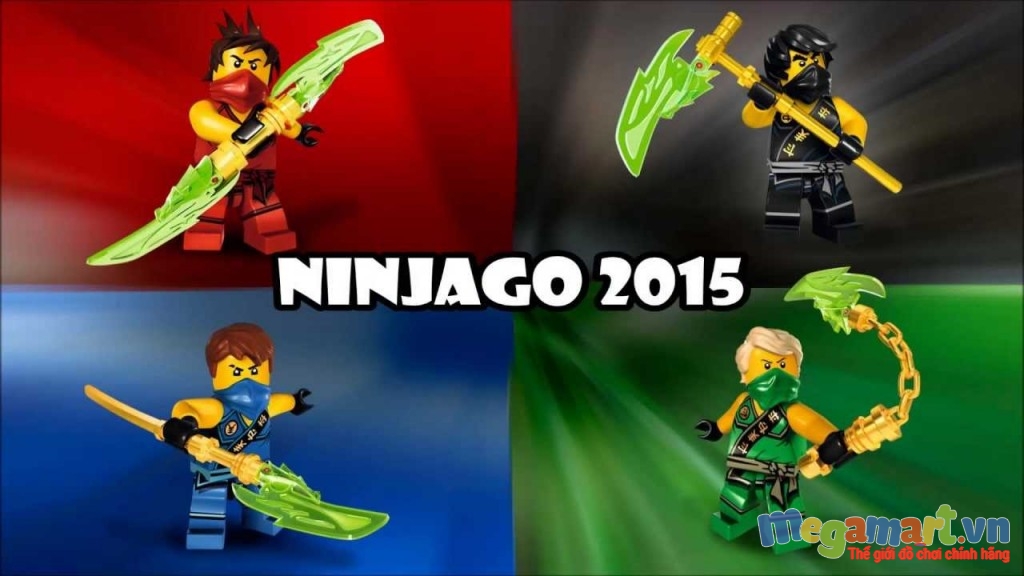 Ninjago 2015 càng ngày càng thu hút hơn với nội dung hấp dẫn và những mô hình tuyệt đẹp