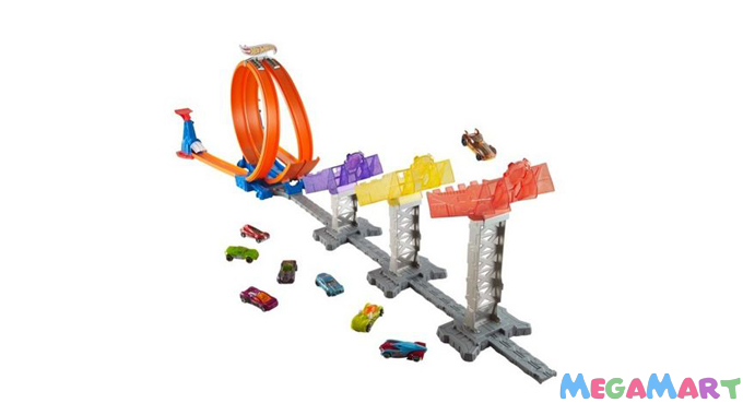 Hot Wheels Đường đua tranh tài phóng xa