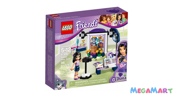 Lego Friends 41305 - Phòng chụp hình của Emma