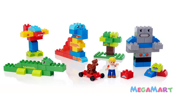 Tìm hiểu đồ chơi xếp hình Mega Bloks nổi tiếng hàng đầu thế giới - Có đa dạng chủ đề và mô hình trong bộ đồ chơi xếp hình Mega Bloks